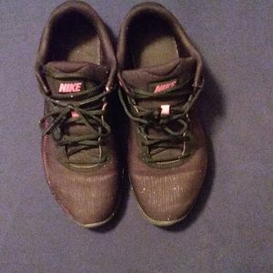 Women's black Nike shoes